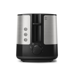 Philips Viva Collection HD2635/90 toster 7 2 kaw. Czarny, Tytan