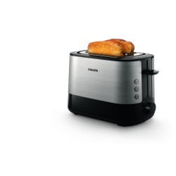 Philips Viva Collection HD2635/90 toster 7 2 kaw. Czarny, Tytan