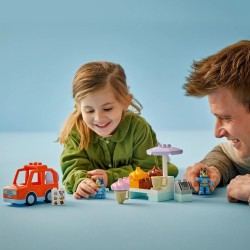 Lego 10458 Bluey - Wyprawa po lody z Blue