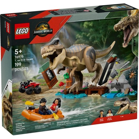 Lego 76975 Jurassic World - Ucieczka rzeką przed tyranozaurem