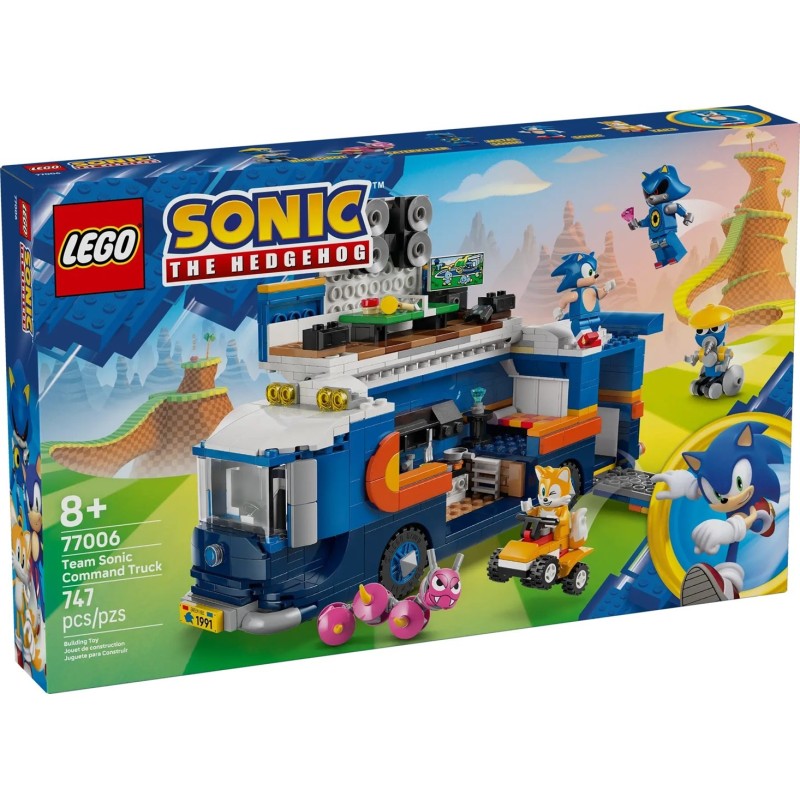 LEGO Sonic 77006 Sonic i pojazd do zadań specjalnych LEGO Sonic 77006 Sonic i pojazd do zadań specjalnych