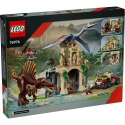 Lego 76976 Jurassic World - Powietrzna misja z kecalkoatlem i spinozaurem