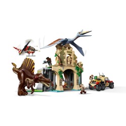 Lego 76976 Jurassic World - Powietrzna misja z kecalkoatlem i spinozaurem