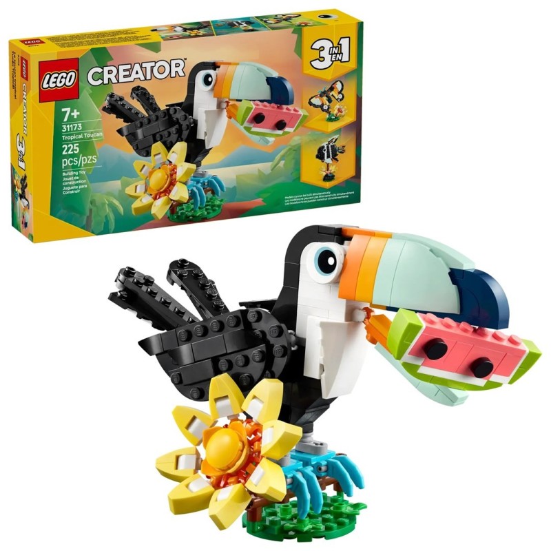 LEGO Creator 31173 Dzikie zwierzęta: Tropikalny LEGO Creator 31173 Dzikie zwierzęta: Tropikalny