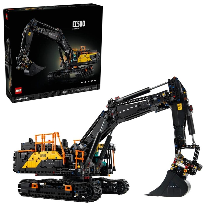 LEGO Technic 42215 Koparka Volvo EC500 Hybrid LEGO Technic 42215 Koparka Volvo EC500 Hybrid