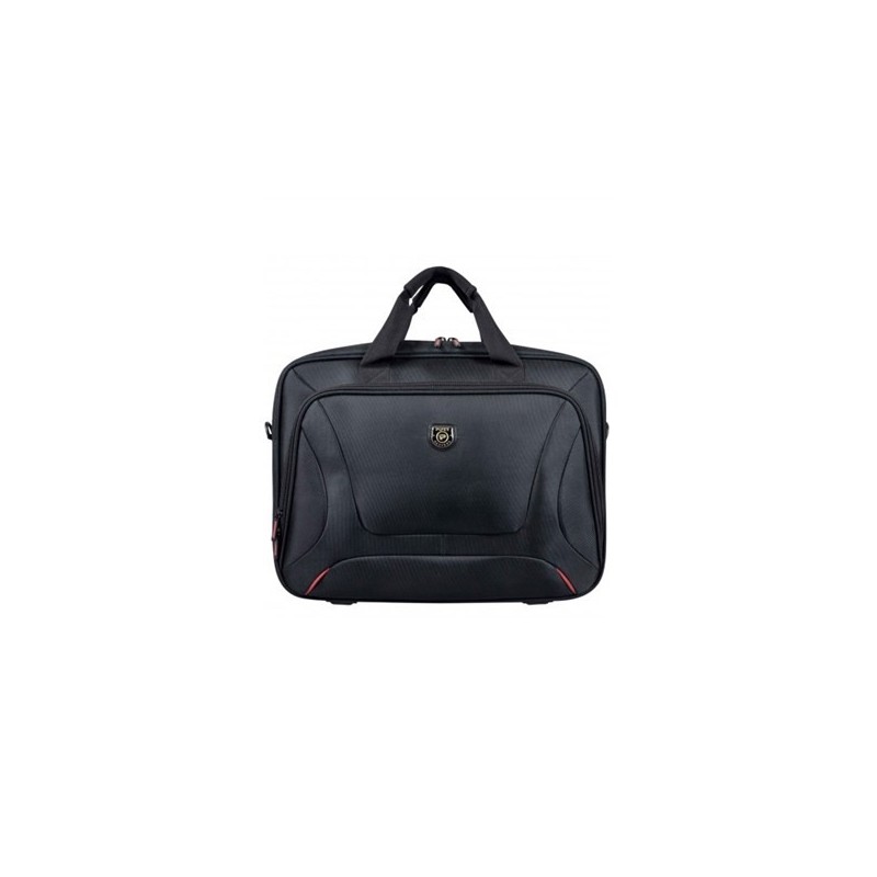 PROJEKTY PORTÓW | Courchevel | Pasuje do rozmiaru 15,6 " | Messenger - Teczka | Czarny | Naramiennik