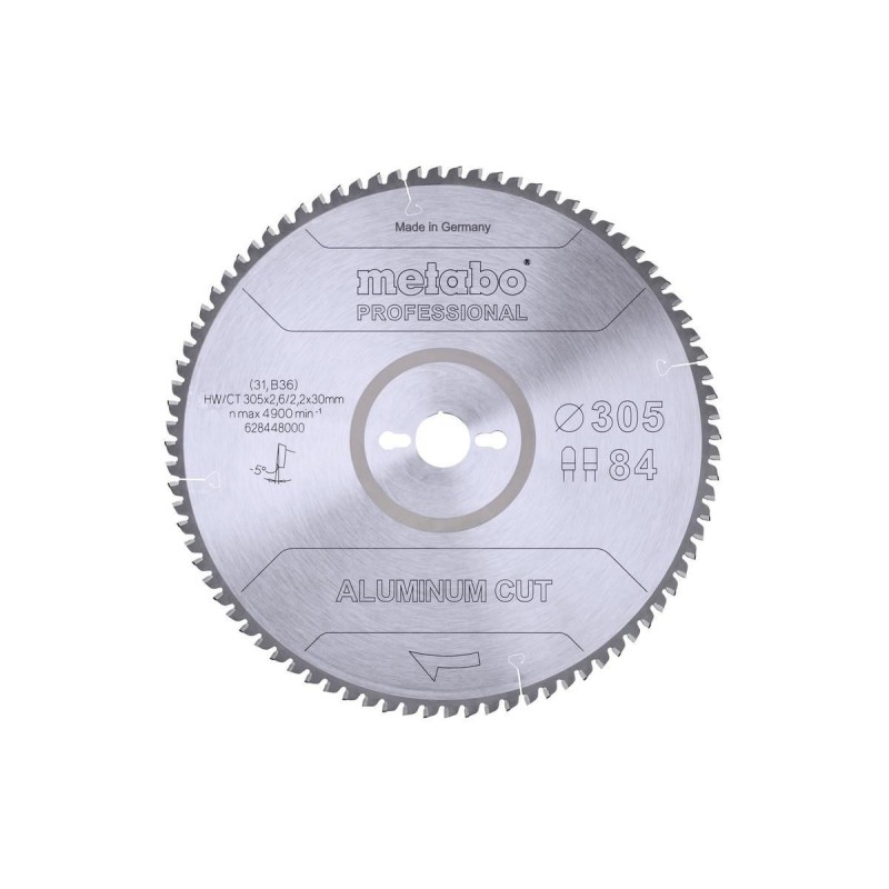 Metabo Piła Tarczowa FZ/TZ 305x30x84z Aluminium Cut Professional