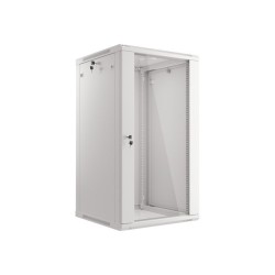 SZAFA INSTALACYJNA RACK WISZĄCA 19" 22U 600X600 SZARA LANBERG (FLAT PACK) V2