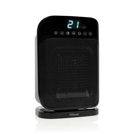 Tristar KA-5074 Grzałka ceramiczna 1800 W Liczba poziomów mocy 3 Nadaje się do pomieszczeń o powierzchni do 20 m2 Czarny IP21