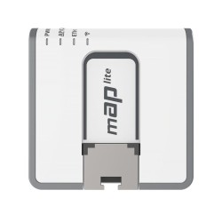Router Mikrotik mAP lite w kolorze białym z obsługą PoE