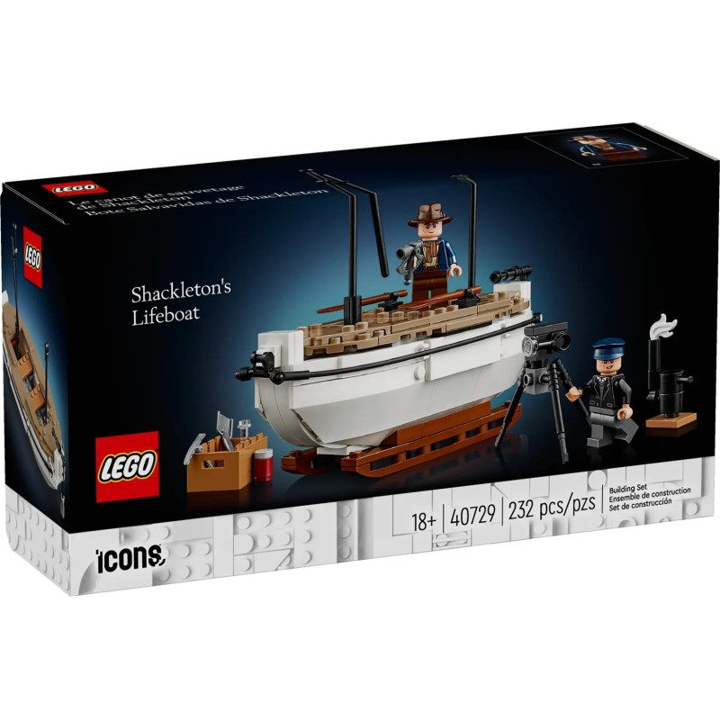 LEGO Icons 40729 Szalupa Shackletona LEGO Icons 40729 Szalupa Shackletona