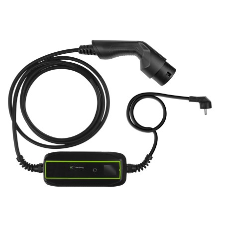 Green Cell EV16 stacja ładowania pojazdów elektrycznych Czarny 1 Wbudowany wyświetlacz LCD