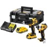 Zestaw Combo DeWalt 18V DCD709+DCF809 2x2,0Ah DCK2062D2T