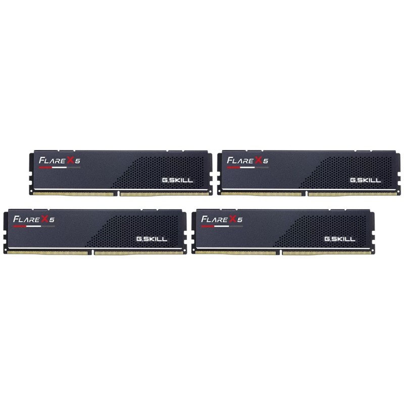 G.SKILL FLARE X5 AMD DDR5 4X64GB 6000MHZ CL36 EXPO BLACK F5-6000J3644D64GX4-FX5 G.SKILL FLARE X5 AMD DDR5 4X64GB 6000MHZ CL36 EXPO BLACK F5-6000J3644D64GX4-FX5