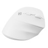 NATEC MYSZ WERTYKALNA CRAKE 2 BEZPRZEWODOWA 2400DPI BT 5.2 +2.4GHZ BIAŁA