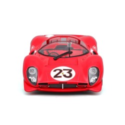 BBURAGO Ferrari 330 P4 Daytona 1:24 rot Wstępnie zmontowany