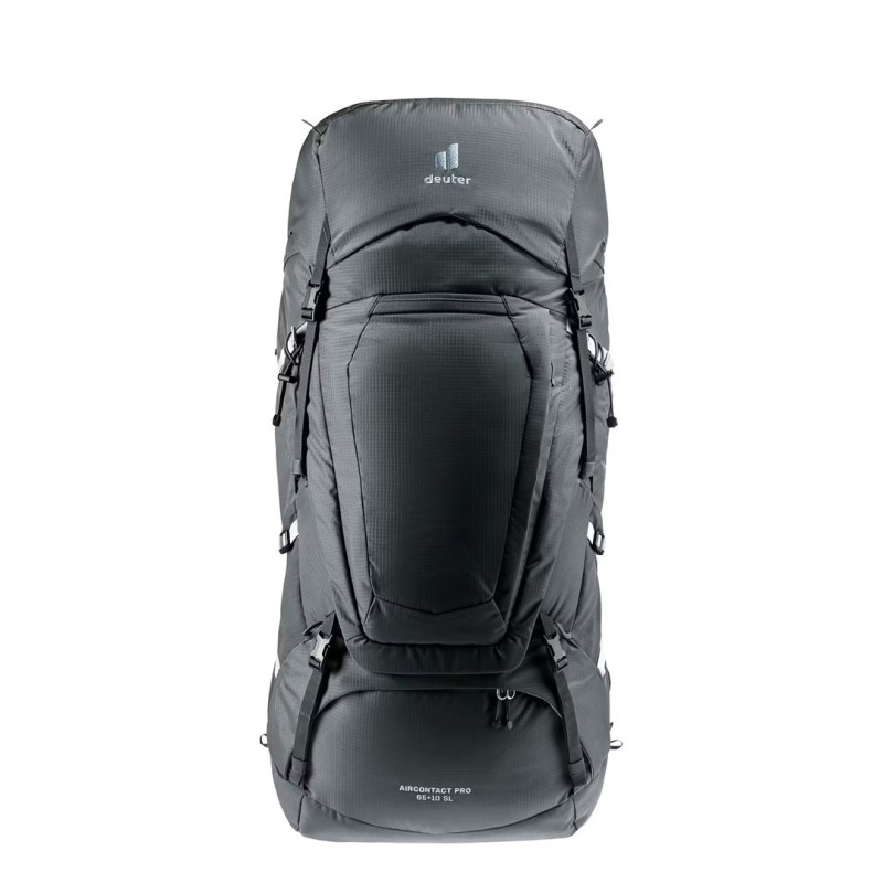 Deuter Aircontact Pro 65+10 SL Plecak turystyczny damski Grafitowy Deuter Aircontact Pro 65+10 SL Plecak turystyczny damski Grafitowy