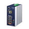 PLANET IGS-4215-4P4T2S łącza sieciowe Zarządzany L2/L4 Gigabit Ethernet (10/100/1000) Obsługa PoE Niebieski, Biały