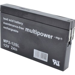 Akumulator Multipower MP2-12SL 12V2Ah F1