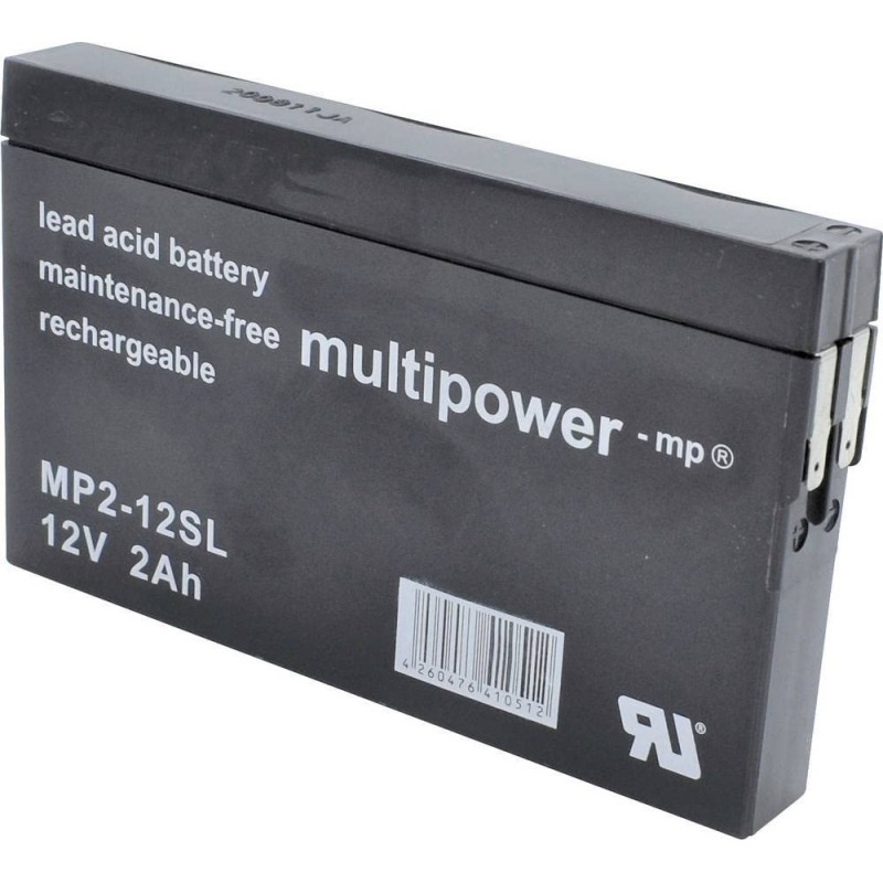 Akumulator Multipower MP2-12SL 12V2Ah F1