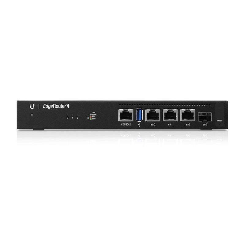 Ubiquiti ER-4 4-PORT GIGABIT ROUTER WITH 1 SFP PORT Ubiquiti ER-4 4-PORT GIGABIT ROUTER WITH 1 SFP PORT