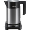 Bosch TWK7203 czajnik elektryczny 1,7 l 1850 W Czarny, Stal nierdzewna
