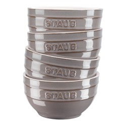 Staub Ceramique puchar 700 ml Szary Okrągły