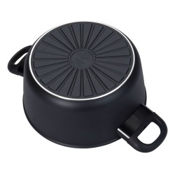 BALLARINI 75002-921-0 garnek Okrągły Czarny