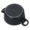 BALLARINI 75002-921-0 garnek Okrągły Czarny
