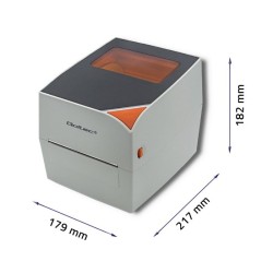 Qoltec 50245 drukarka etykiet Linia termalna 203 x 203 DPI 127 mm/s Przewodowa