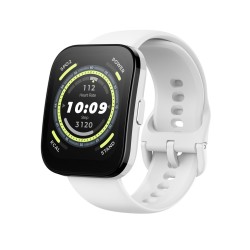 Amazfit Bip 5 4,85 cm (1.91") TFT 45.9 mm Cyfrowy 320 x 380 px Ekran dotykowy Biały GPS