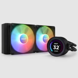 NZXT Kraken Elite 240 RGB Procesor Chłodnica cieczy all-in-one 12 cm Czarny 1 szt.
