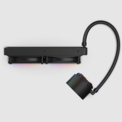 NZXT Kraken Elite 240 RGB Procesor Chłodnica cieczy all-in-one 12 cm Czarny 1 szt.