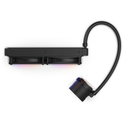 NZXT Kraken 240 RGB Procesor Chłodnica cieczy all-in-one 12 cm Czarny 1 szt.