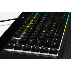 Korsarz | Gumowa kopuła | K55 RGB PRO | Klawiatura do gier | Klawiatura do gier | Światło LED RGB | Stany Zjednoczone |