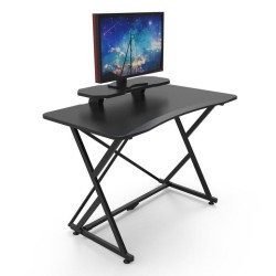 Techly ICA-TB ESG01 biurko komputerowe Czarny