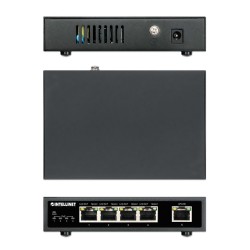 Switch Gigabit 4x RJ45 PoE+, 1x RJ45 Gigabit Uplink