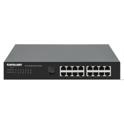 Intellinet 561815 łącza sieciowe Gigabit Ethernet (10/100/1000) Czarny
