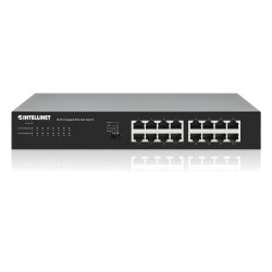 Intellinet 561815 łącza sieciowe Gigabit Ethernet (10/100/1000) Czarny