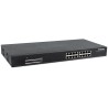 Switch Gigabit 16x 1000Mbps RJ45 PoE/PoE+ 220W Rack 19
