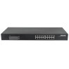 Switch Gigabit 16x 1000Mbps RJ45 PoE/PoE+ 220W Rack 19