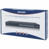Intellinet 560559 łącza sieciowe Zarządzany Gigabit Ethernet (10/100/1000) Obsługa PoE Czarny
