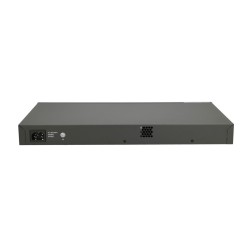 FiberHome S4820-28T-X-PE-AC łącza sieciowe Zarządzany L2/L3 Gigabit Ethernet (10/100/1000) Obsługa PoE 1U Czarny, Szary