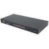 Intellinet 561259 łącza sieciowe Nie zarządzany Gigabit Ethernet (10/100/1000) Obsługa PoE Czarny