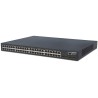 Switch 48-portowy zarządzalny Gigabit RJ45 4x SFP