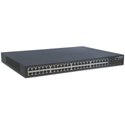 Switch 48-portowy zarządzalny Gigabit RJ45 4x SFP