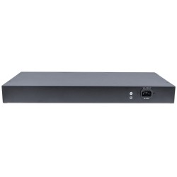 Intellinet 561198 łącza sieciowe Zarządzany L2+ Gigabit Ethernet (10/100/1000) Obsługa PoE 1U Czarny