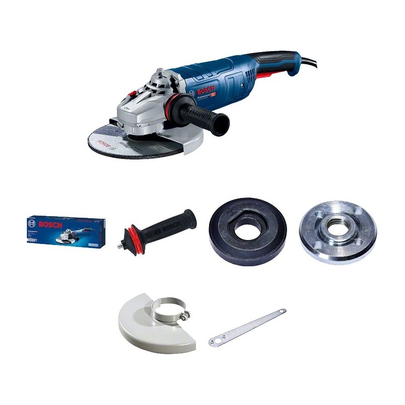 Bosch GWS 24-230 P szlifierka kątowa 23 cm 6500 RPM 2400 W 5,9 kg Bosch GWS 24-230 P szlifierka kątowa 23 cm 6500 RPM 2400 W 5,9 kg