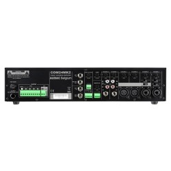 AUDAC COM24MK2 wzmacniacz audio Przedstawienie/scena Czarny