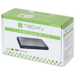 Techly IDATA HDMI-4K4 rozgałęziacz telewizyjny 4x HDMI